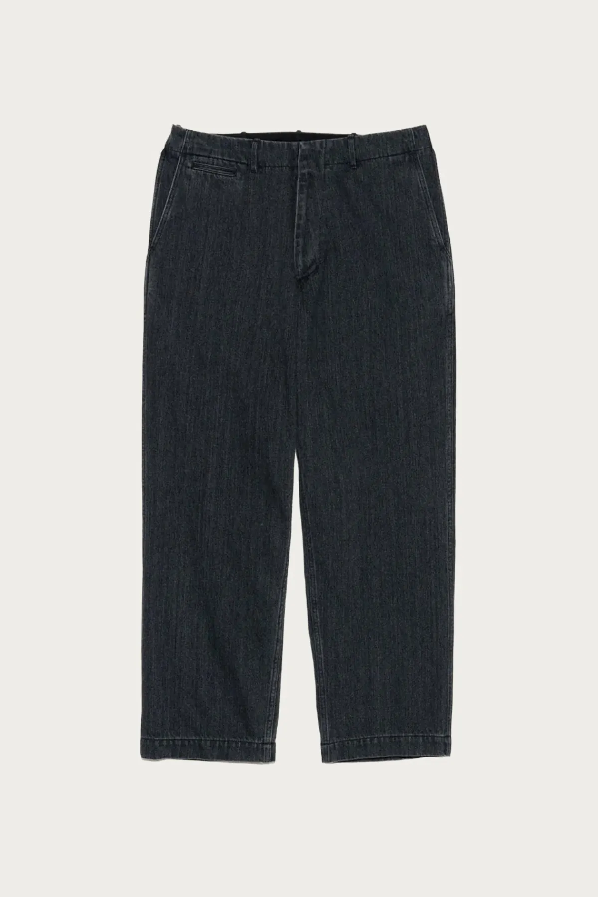 nanamica Wide Denim Pants - Grey< Pants