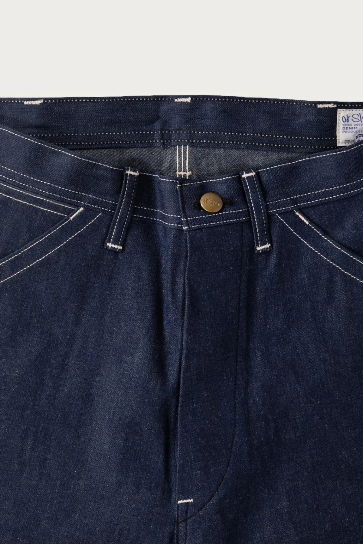 orSlow Wide Fit 30's Painter Pants - Rigid< Denim