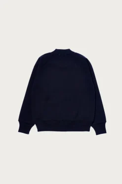 The Real McCoys Winter Aviation Sweater - Navy< Sweaters