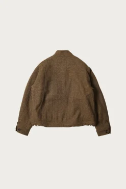 FrizmWORKS Wool Harrington Jacket - Brown< Coats, Jackets, And Vests