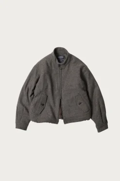 FrizmWORKS Wool Harrington Jacket - Gray< Coats, Jackets, And Vests
