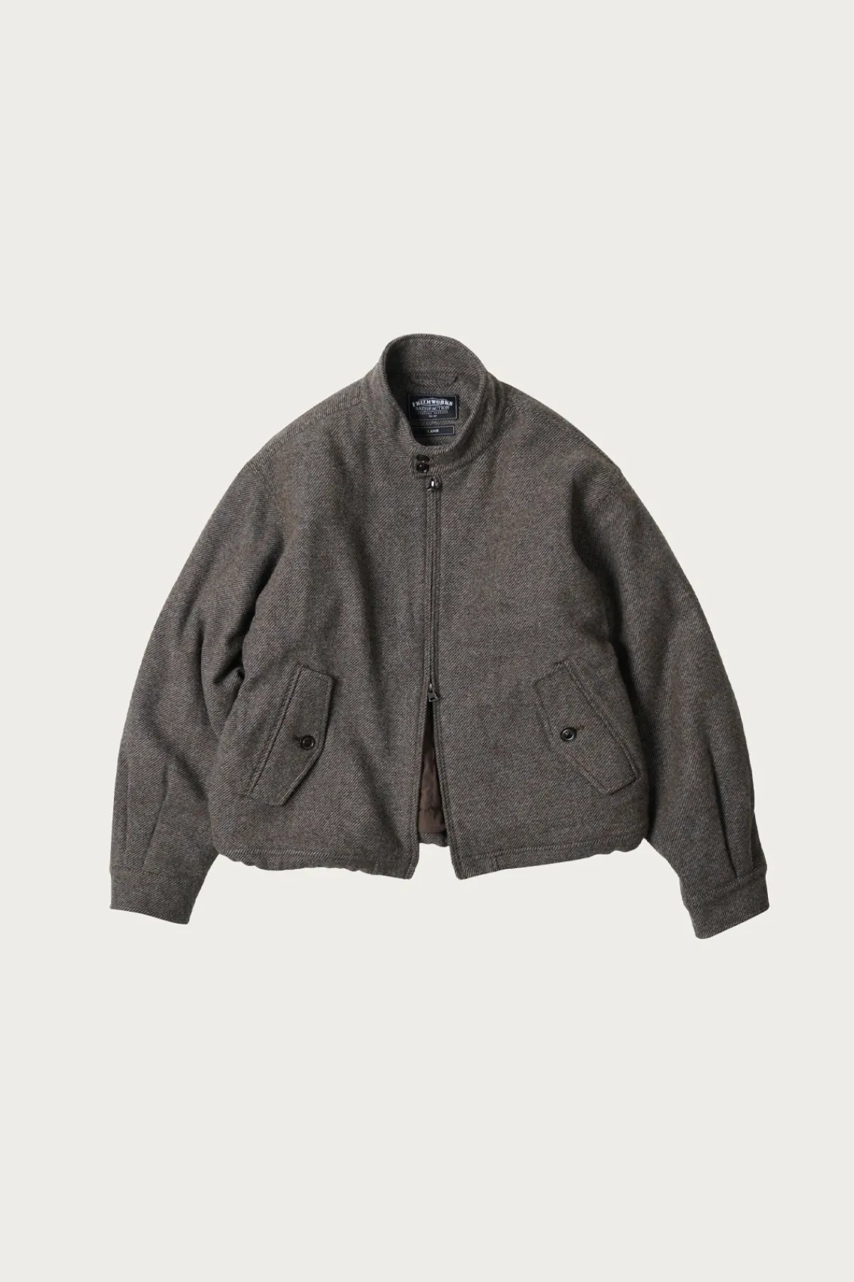 FrizmWORKS Wool Harrington Jacket - Gray< Coats, Jackets, And Vests