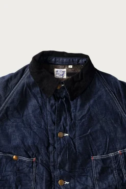 orSlow Wool Liner Relax Fit Denim Coverall - One Wash< Coats, Jackets, And Vests