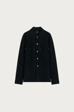 Lemaire Workwear Overshirt - Black< Shirts