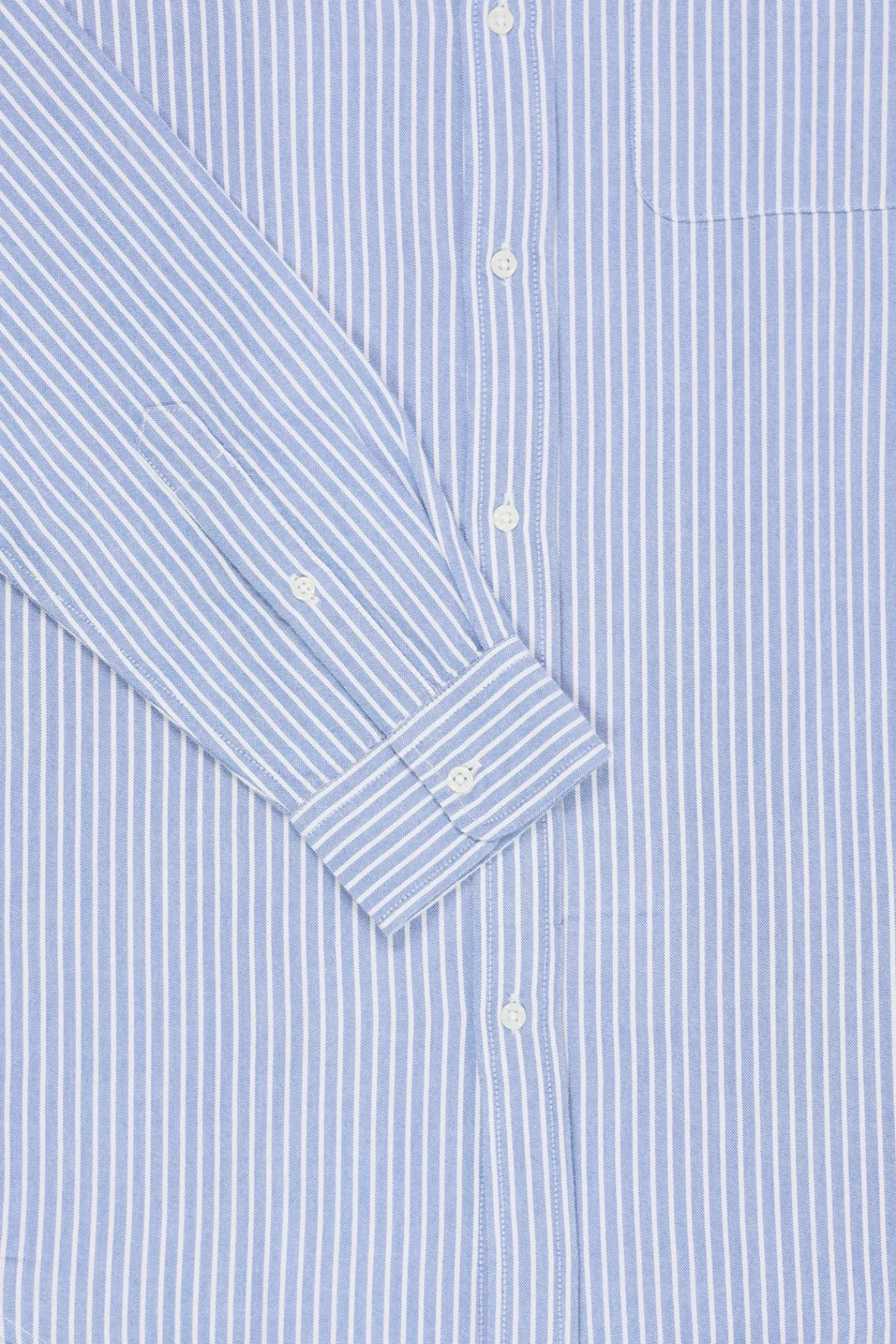 Wythe Oxford - Blue/White Stripe< Shirts