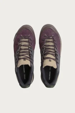 Salomon Advanced X-Alp Suede - Plum Perfect/Nine Iron/Safari< Footwear