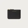 Comme des Garçons WALLET Zip Wallet - Black< Accessories