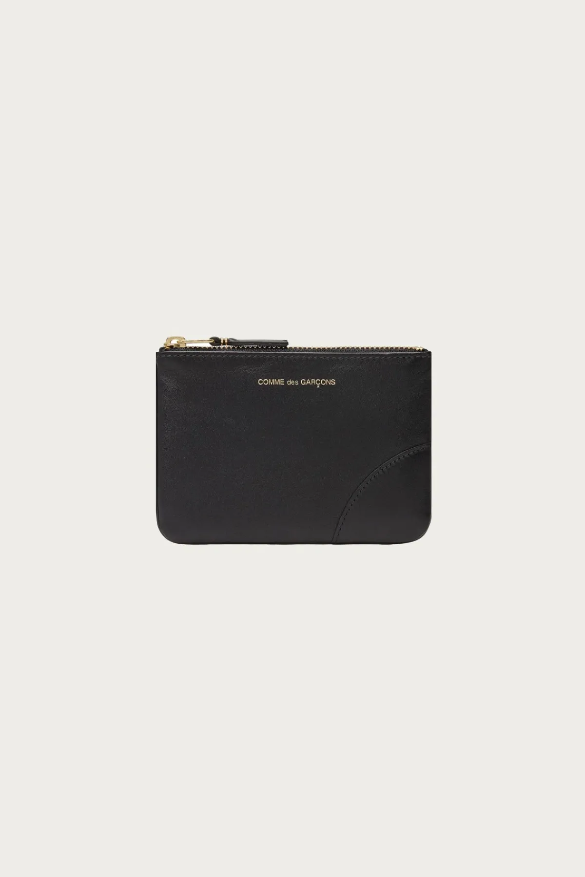 Comme des Garçons WALLET Zip Wallet - Black< Accessories