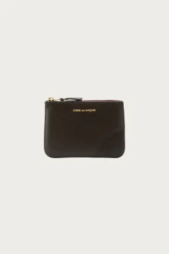 Comme des Garçons WALLET Zip Wallet - Brown< Accessories