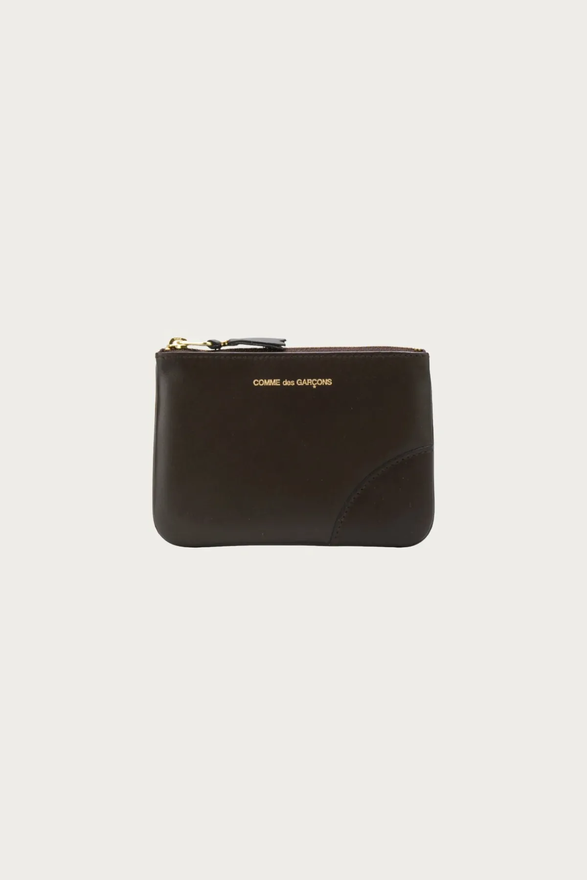 Comme des Garçons WALLET Zip Wallet - Brown< Accessories