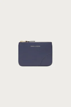 Comme des Garçons WALLET Zip Wallet - Navy< Accessories