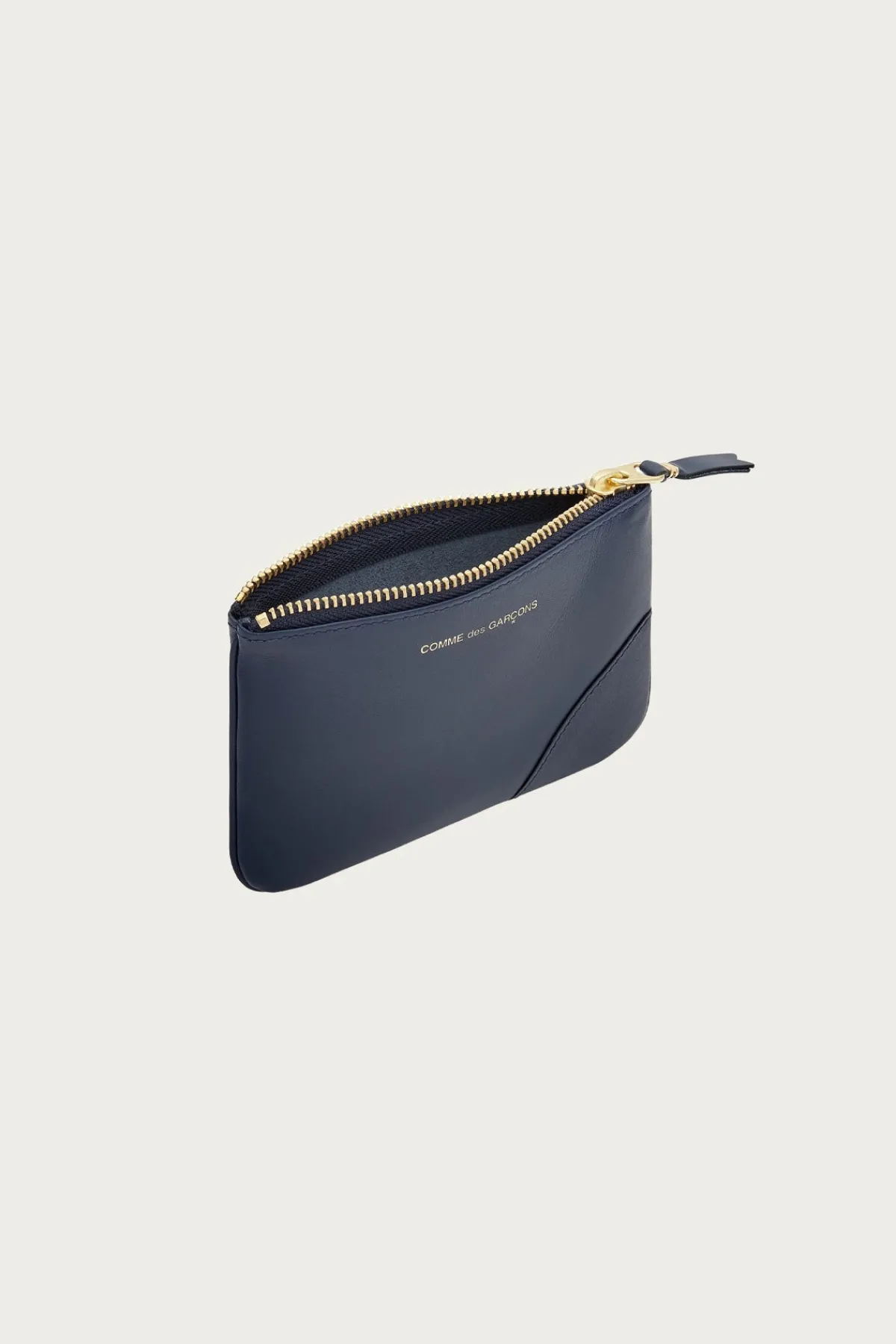 Comme des Garçons WALLET Zip Wallet - Navy< Accessories