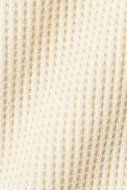 nanamica Zip-Up Thermal Hoodie - Natural< Tees And Sweats